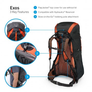 Рюкзак Osprey Exos 48-6