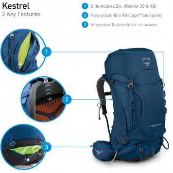 Рюкзак Osprey Kestrel 38-9