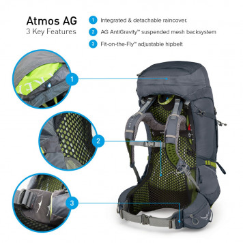 Рюкзак Osprey Atmos AG 65-12