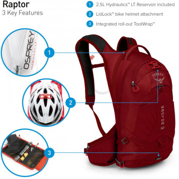 Рюкзак Osprey Raptor 10-9